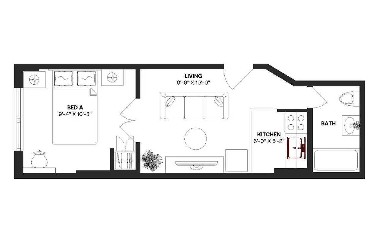 Apartment 185: Hells Kitchen New York